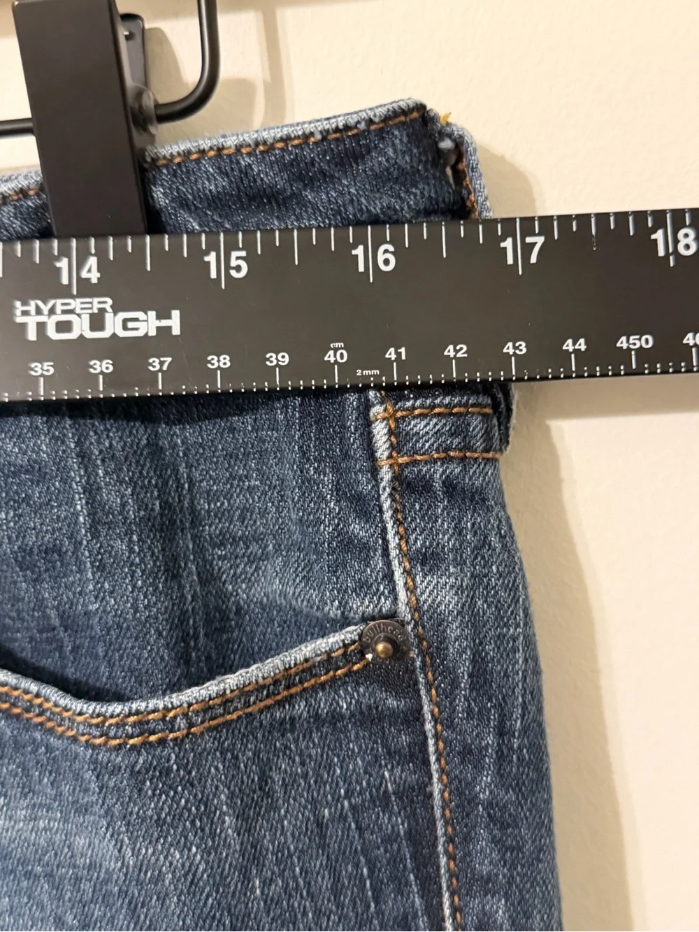 Tilt Huntington Flare Jeans Womens Size 7 Short Blue Stretch Low Rise Y2K